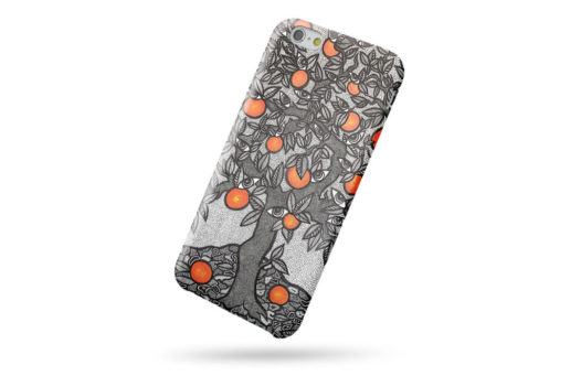 iPhone 7 Plus phone case in an Orange Tree design iPhone 7 Plus phone case with an orange tree