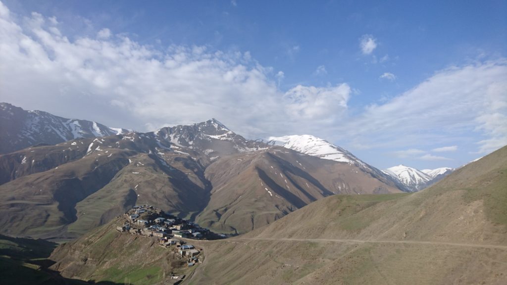 The High Caucasus village of Xinaliq, in the heart of Lammergeier territory