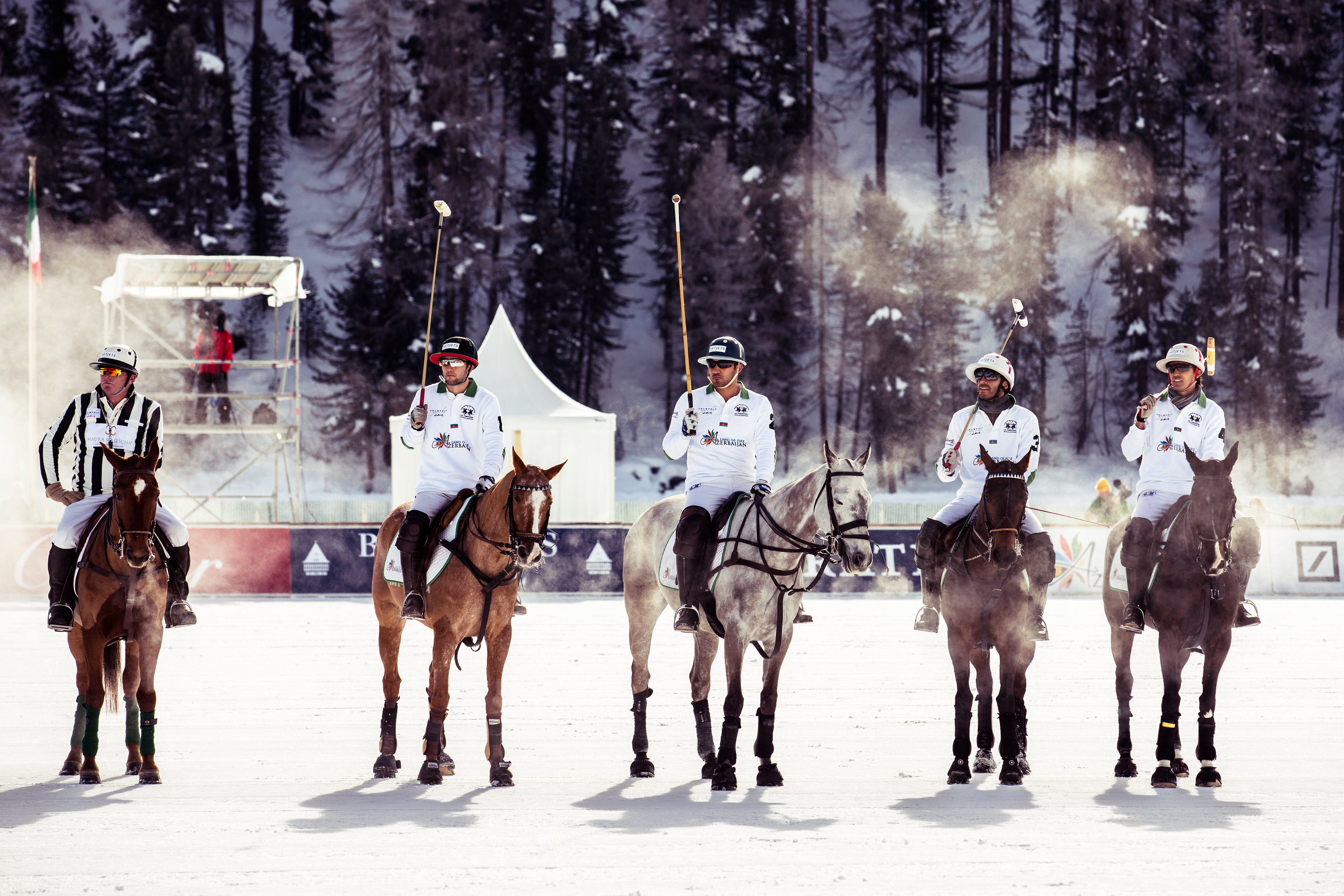 The Azerbaijan Snow Polo team 2018