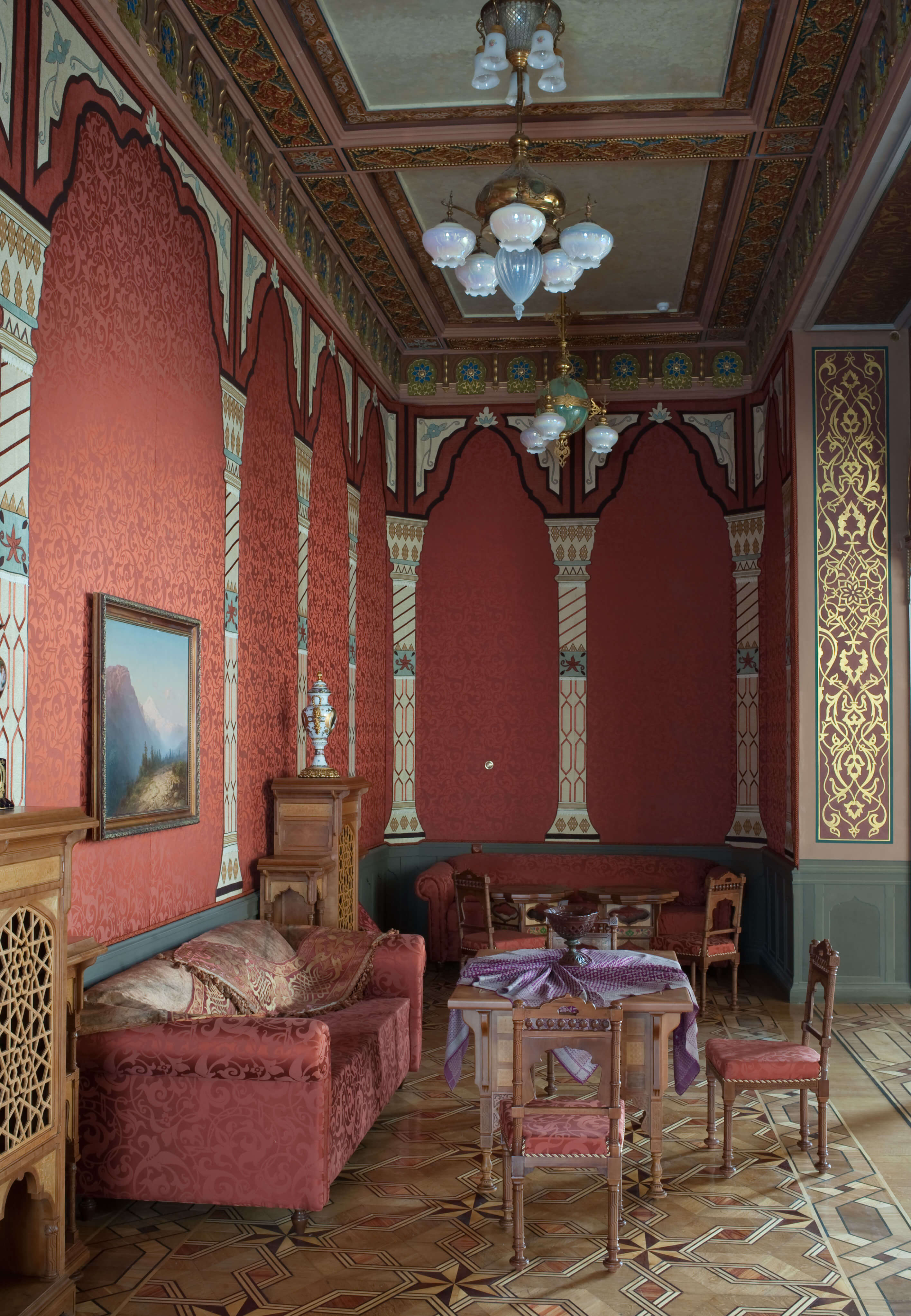 Inside Taghiyev house 