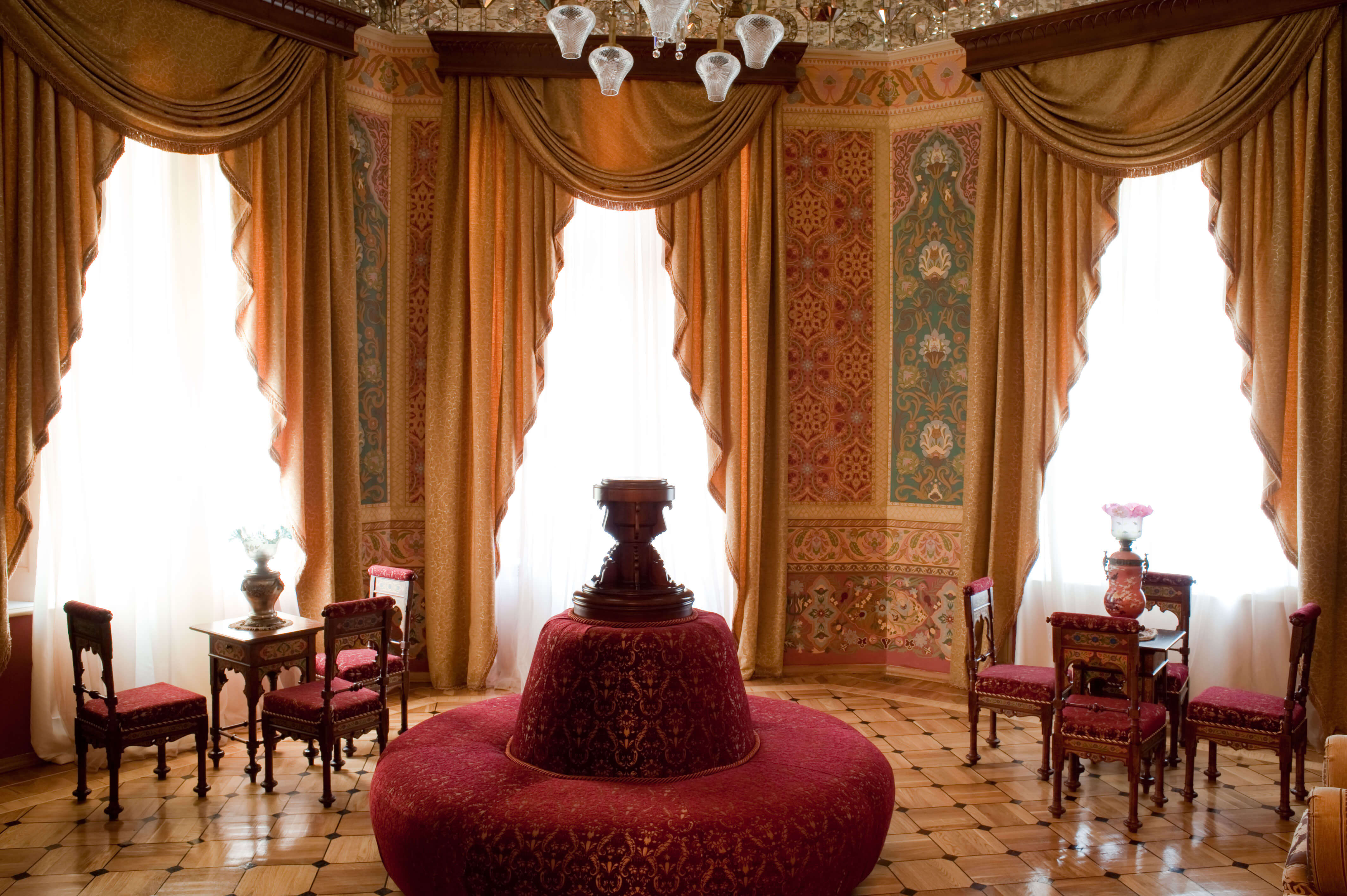 Inside Taghiyev palace