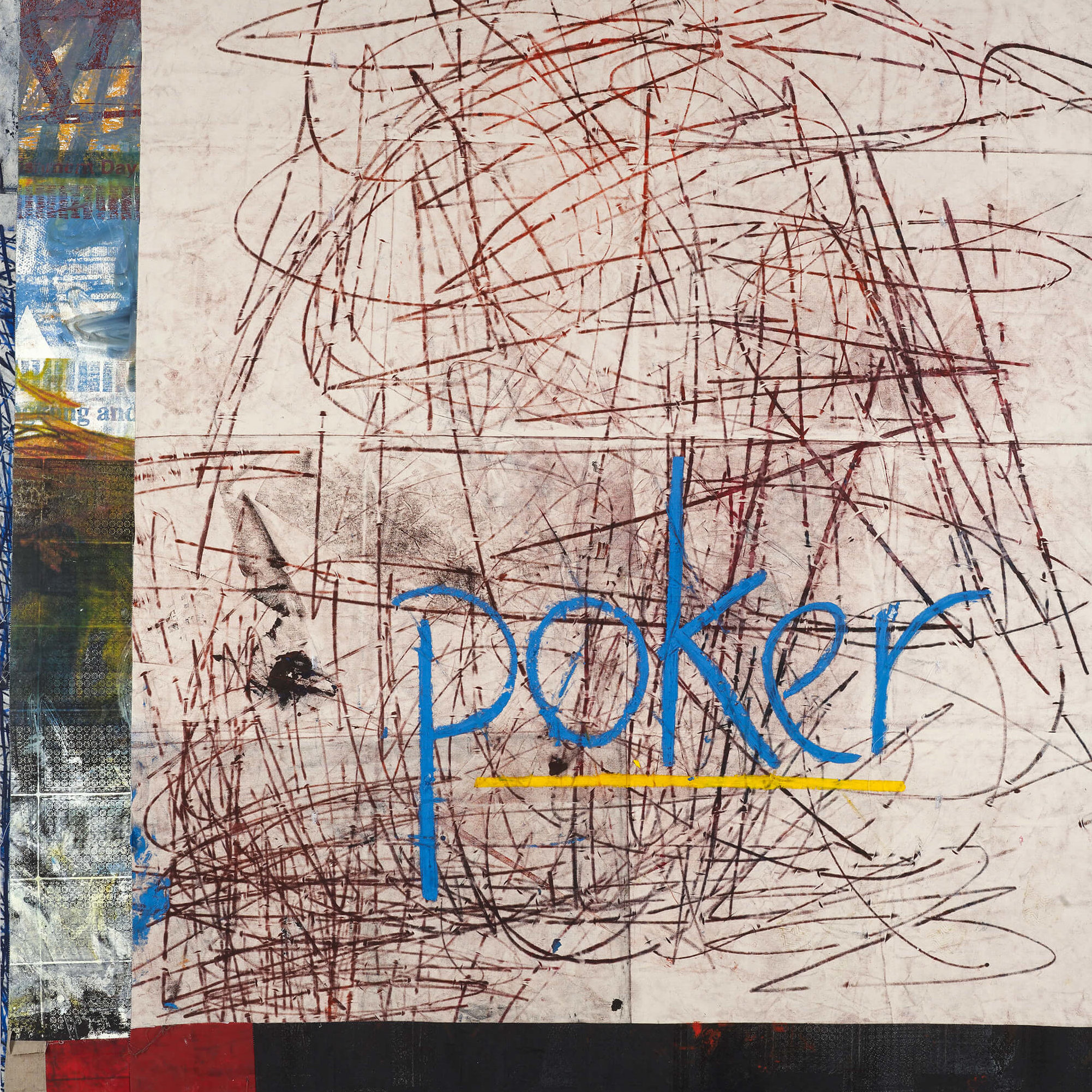 poker (2014-15) by Oscar Murillo