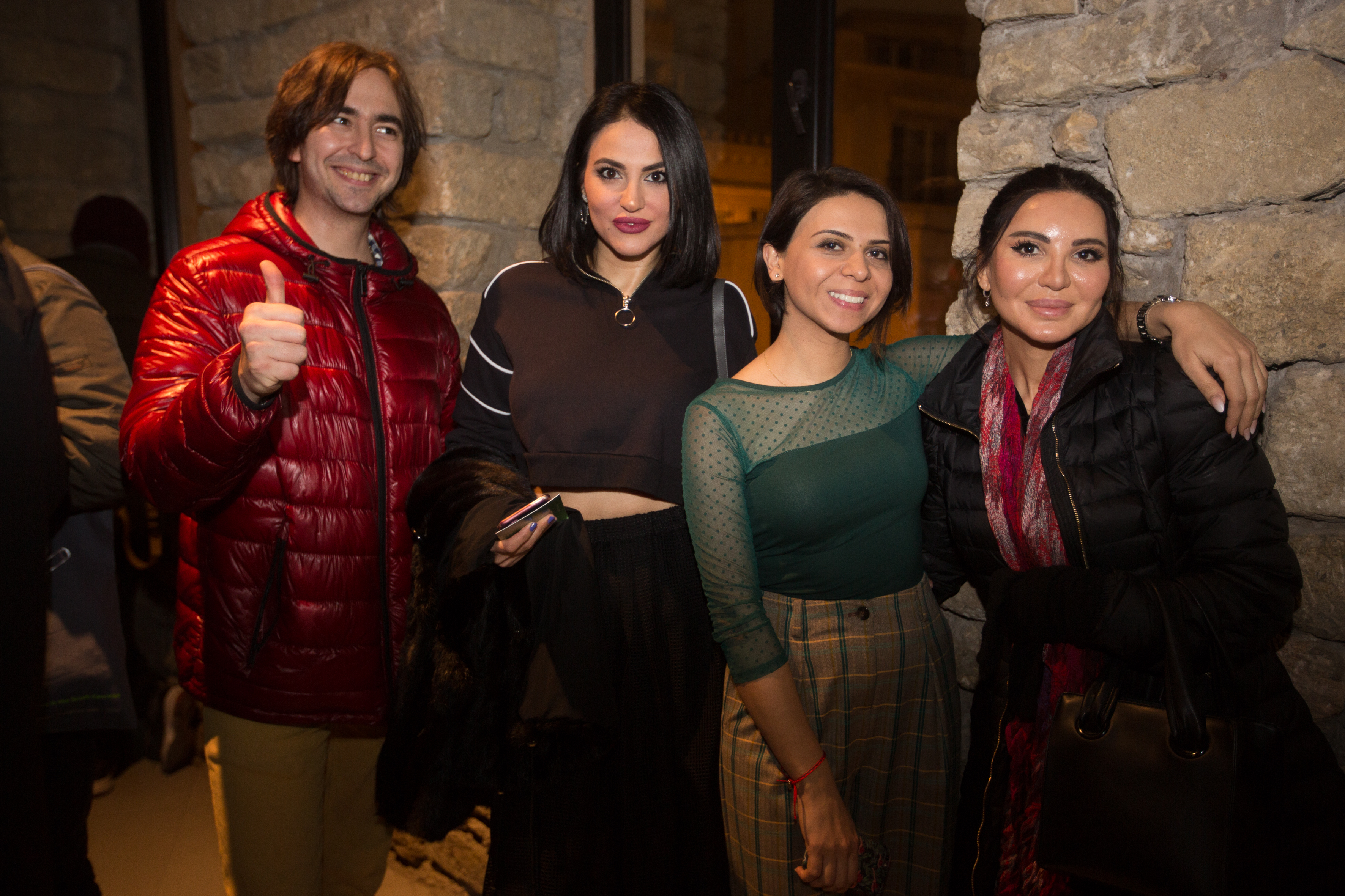 Guests at the opening of "The Intimate Beauty" in Baku